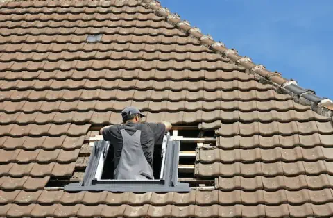 Pose de velux - Subligny